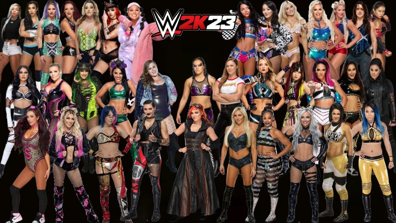 WWE 2K23 WOMEN'S ROSTER PREDICTION