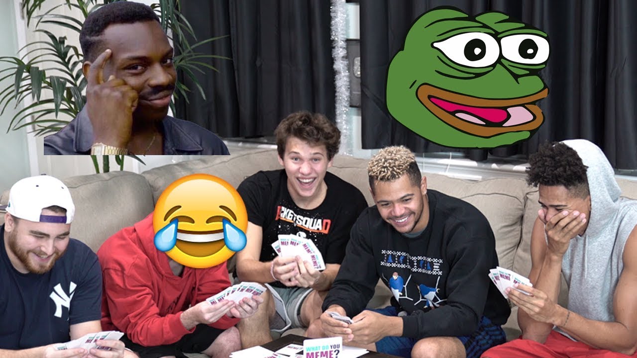 FUNNIEST CARD GAME EVER! THE MEME GAME!! #2HYPE