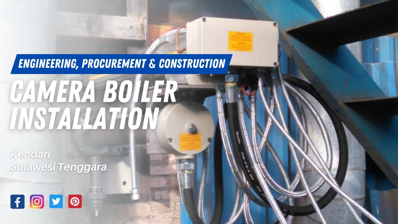Installation Furnace Camera Boiler