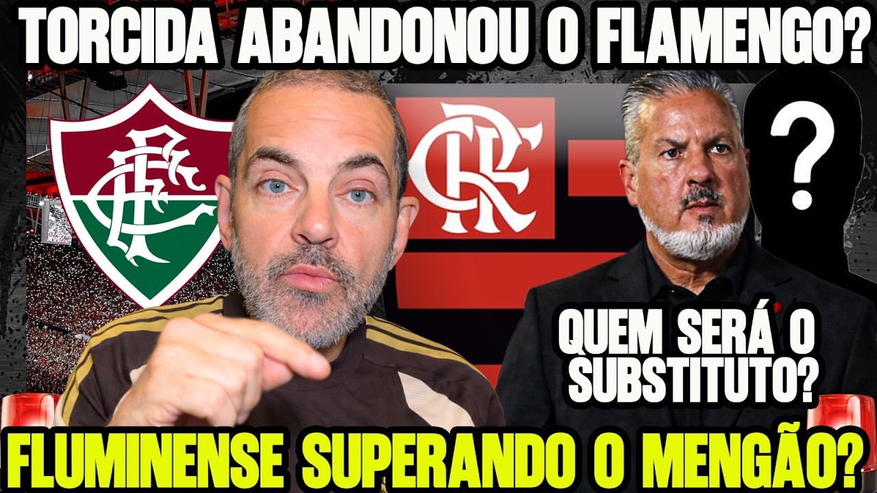 TORCIDA DECEPCIONADA COM O FLA! MENOR PÚBLICO, E FLU SUPERA O FLA! QUEM SERÁ O SUBSTITUTO DO BOTO?