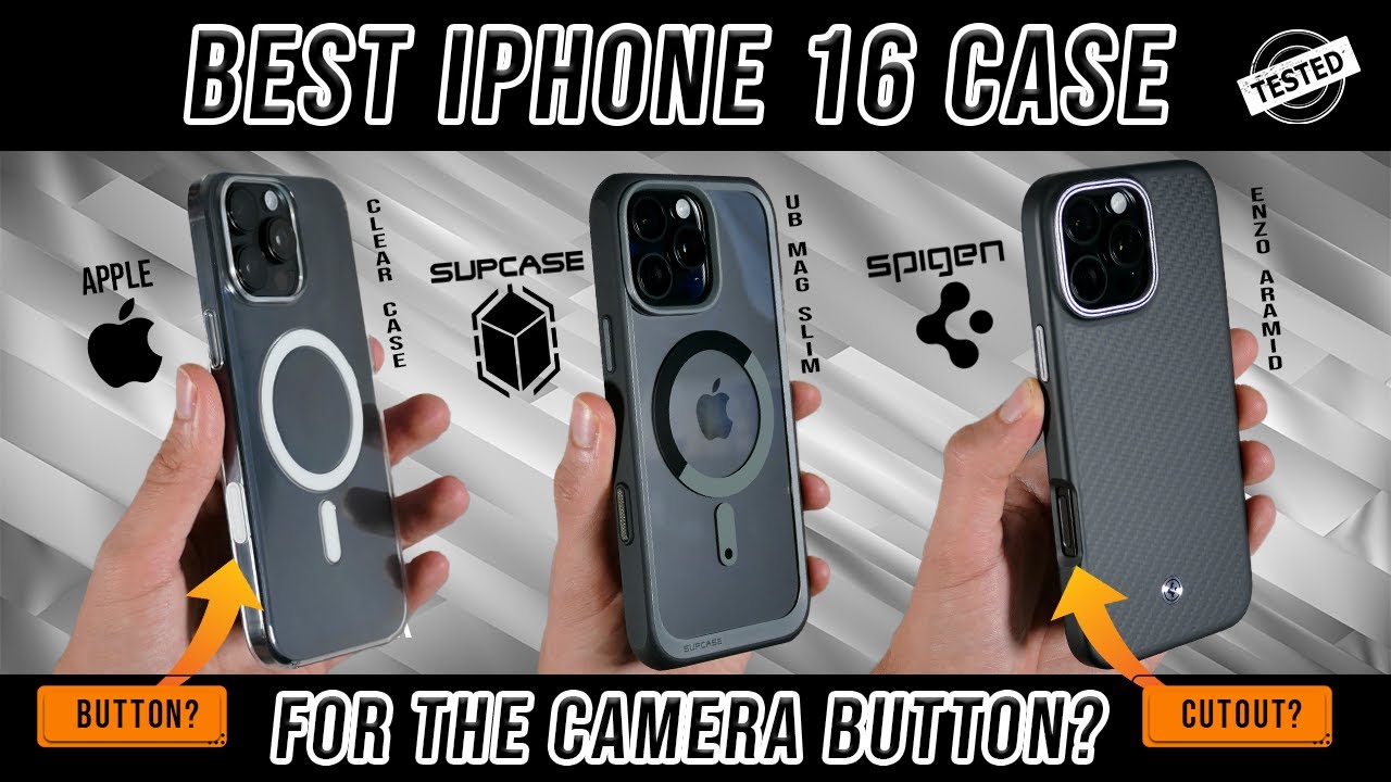 BEST iPhone 16 Case for the Camera Button? | Apple Case vs. Alternatives