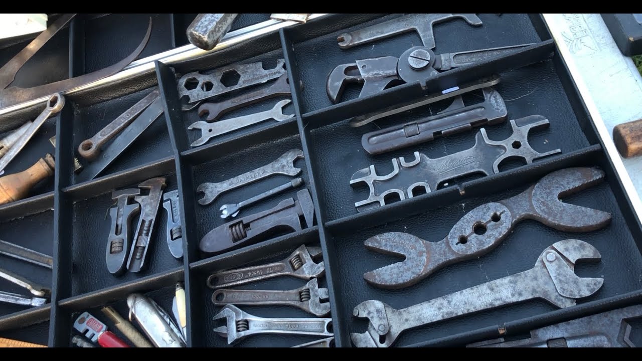 Autojumble Tool haul (4) 36 inch pipe wrench footprint rare bahco wrench spanner plus g.t.p