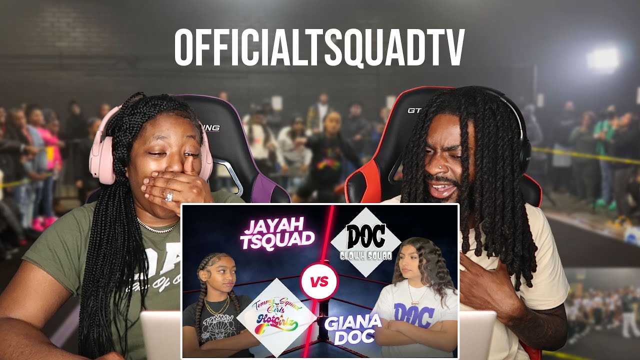 OfficialTsquadTV - Финал Джайи (Tsquad) против Джианы (Doc) | РЕАКЦИЯ
