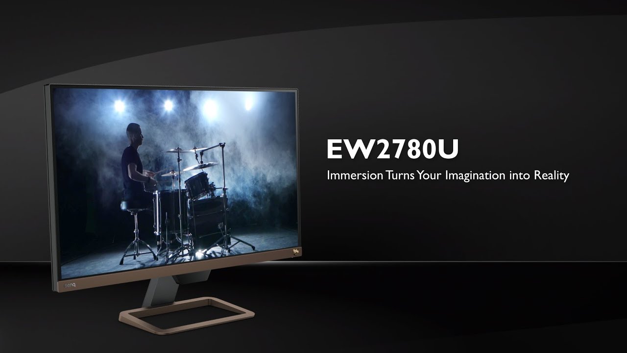 BenQ EW2780U | 4K Entertainment Monitor with HDRi Technology