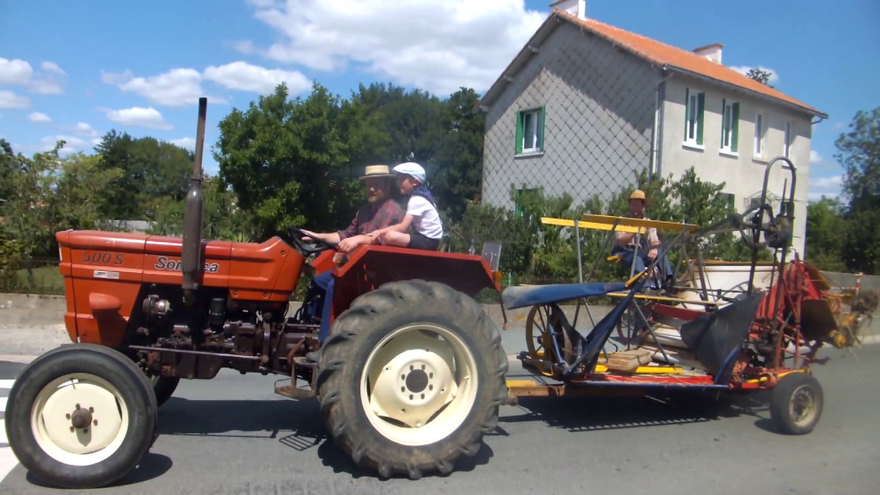 fête de battage 2017 , Saint-André-Treize-Voies (85)
