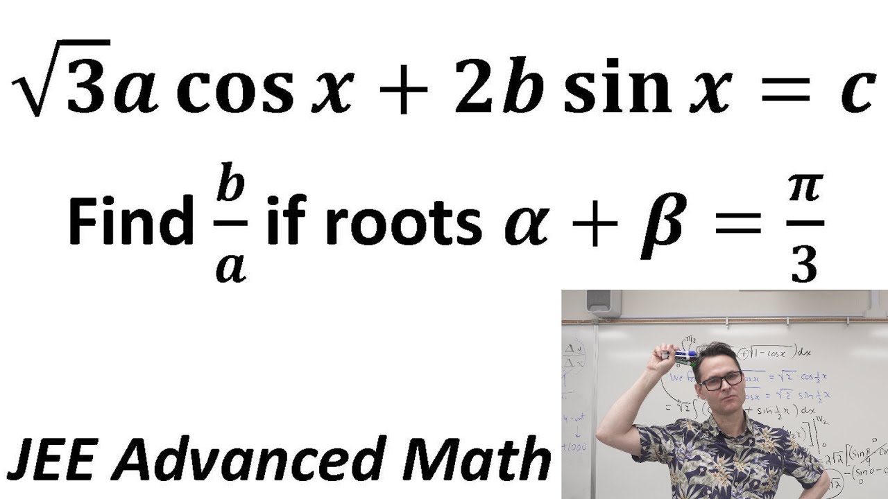 JEE Advanced Algebra Problem TRY IT !