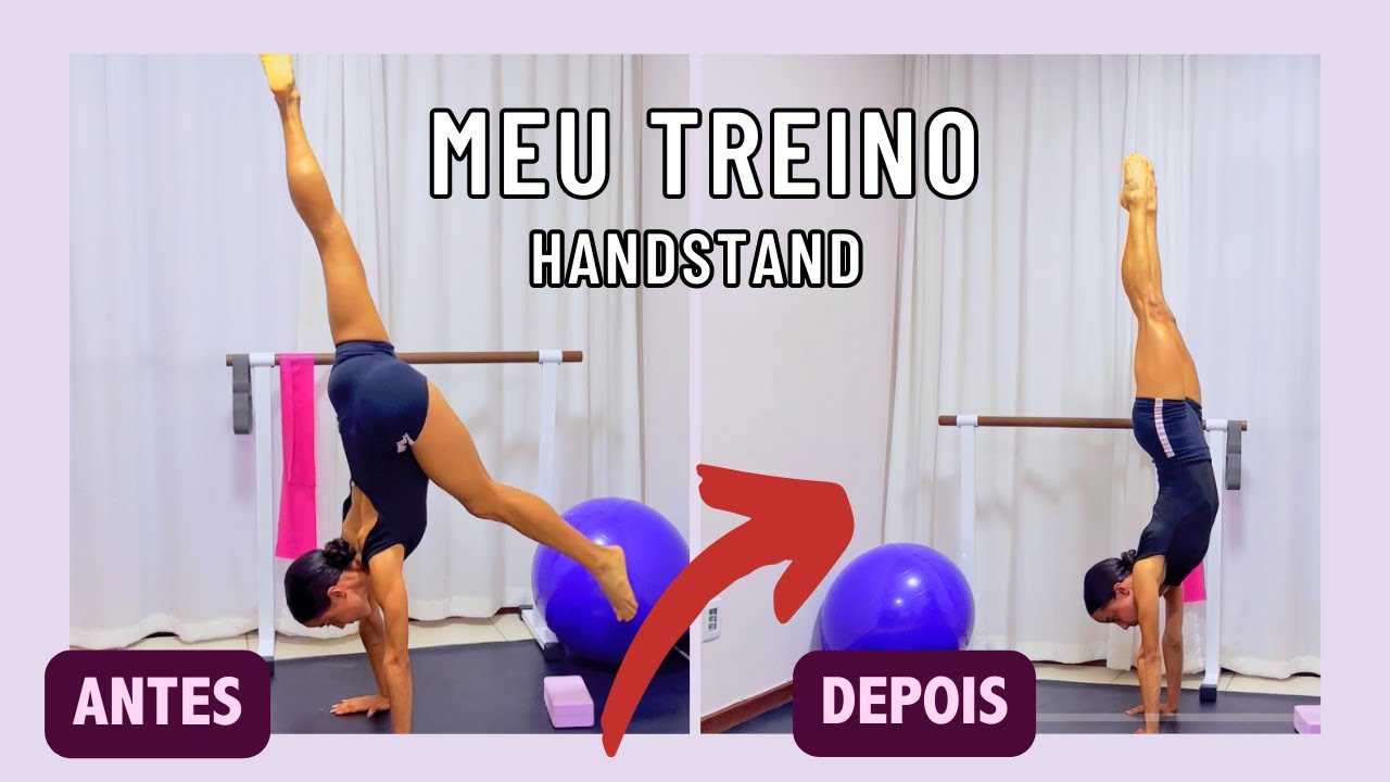 Treino para fazer Parada de Mão em CASA