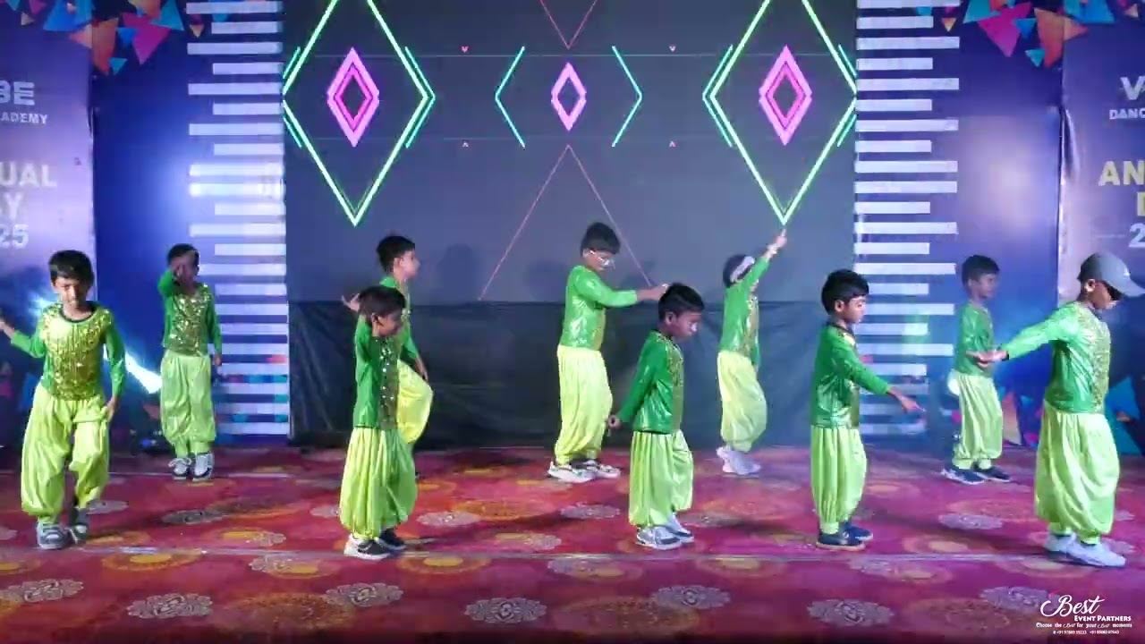 Kids Dance Performance | Annual Day 2025 | Vibe Dance Academy