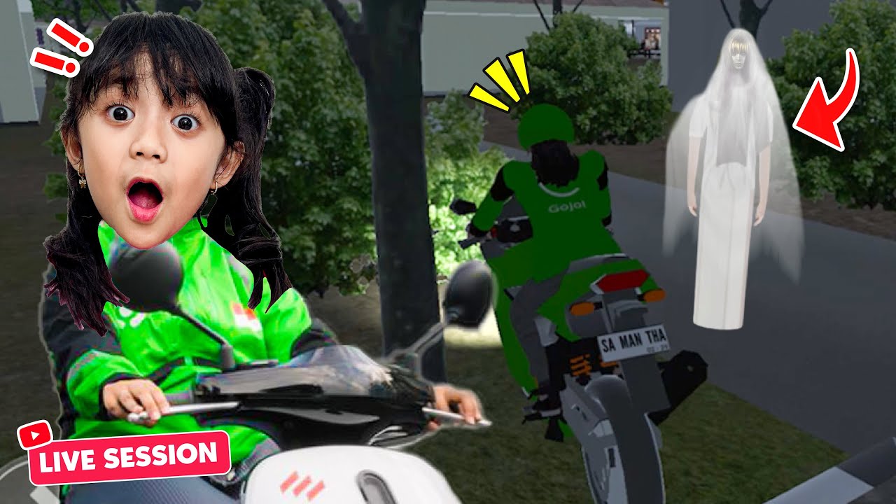 🔴 LIVE SAMANTHA 1 JAM JADI OJEK OJOL THE GAME !!