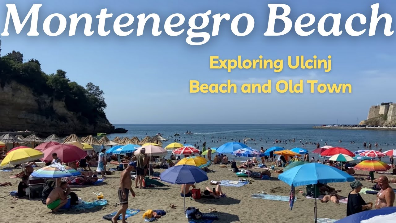 Ulcinj, Montenegro Beach 🇲🇪 - Is Ulcinj a nice destination to visit in Montenegro? - City Walk
