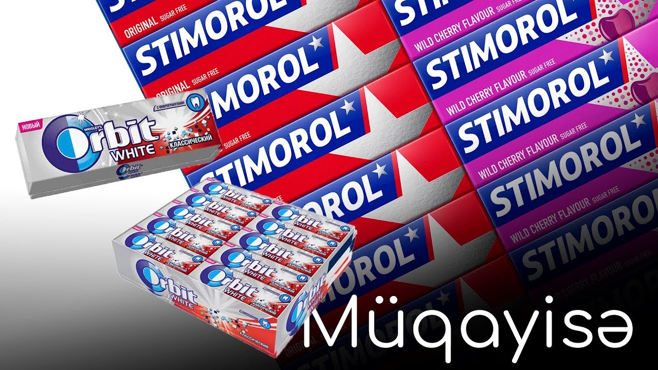 Azərbaycanda yenidən Stimorol yalnız #BravoMarket də [Orbit vs Stimorol] #Müqayisə