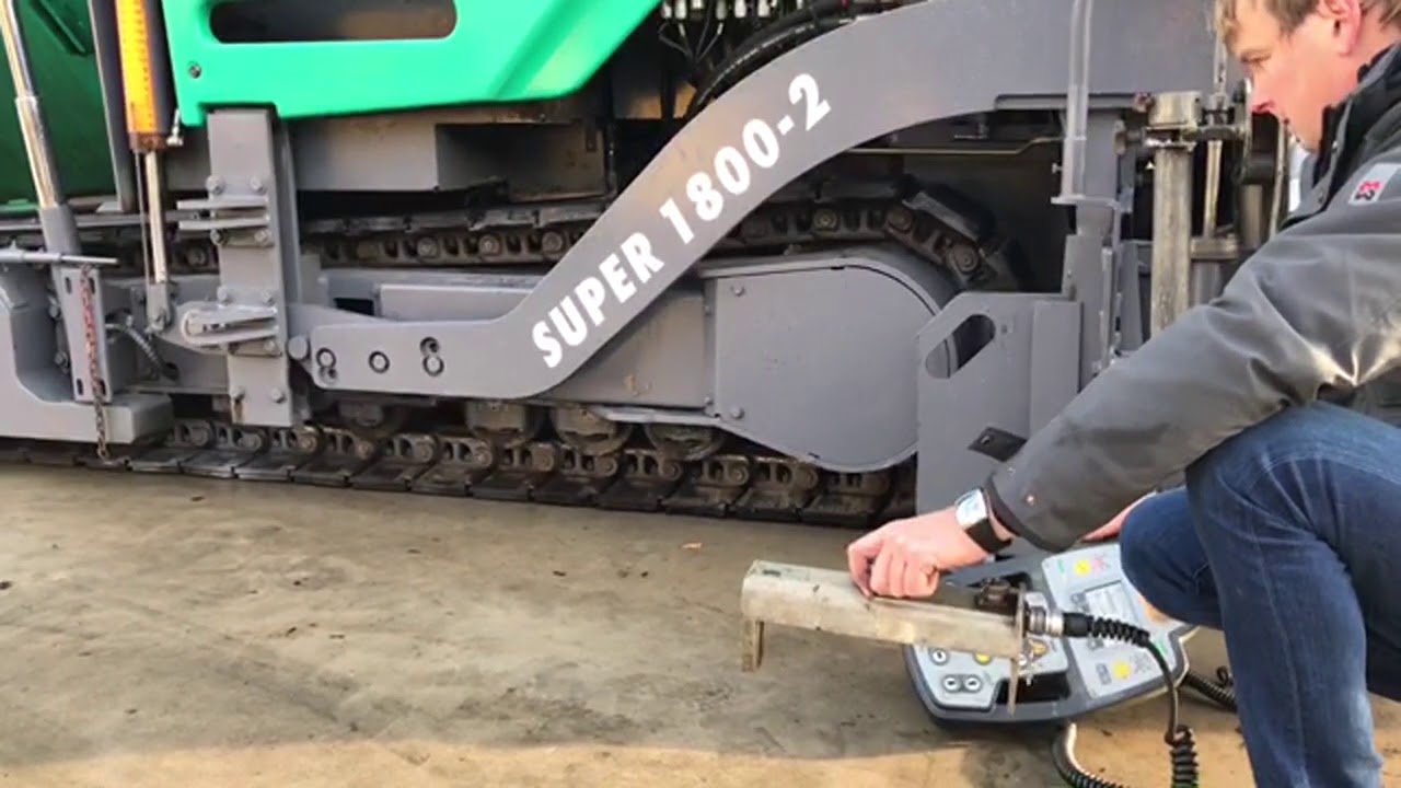(3407) Vögele Super 1800-2 ! Sprayjet ! Kettenfertiger