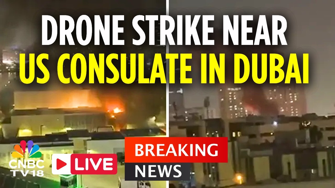 Middle East LIVE: Suspected Iranian Drone Strikes Near U.S. Consulate in Dubai | Israel Iran | N18G