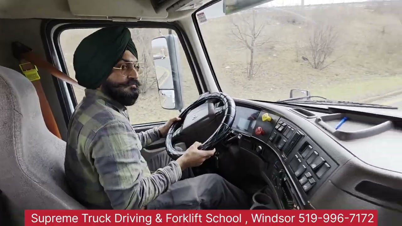 Windsor Truck Road Test Route (Huron Church)