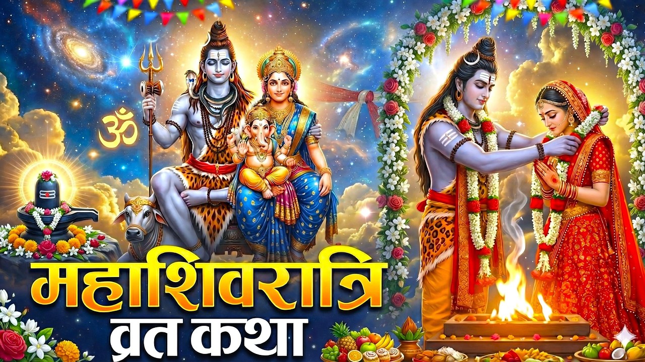 2026 महाशिवरात्रि व्रत कथा | शिव पार्वती विवाह कथा | शिवरात्रि व्रत कथा | Shiv Vivah Katha 2026