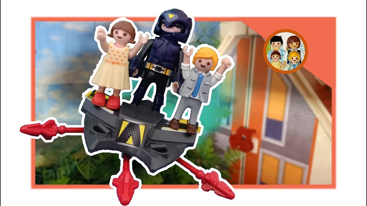 الراجل الخارق مع سولي وشيراز _ عائلة احمد و زينة _ play mobil