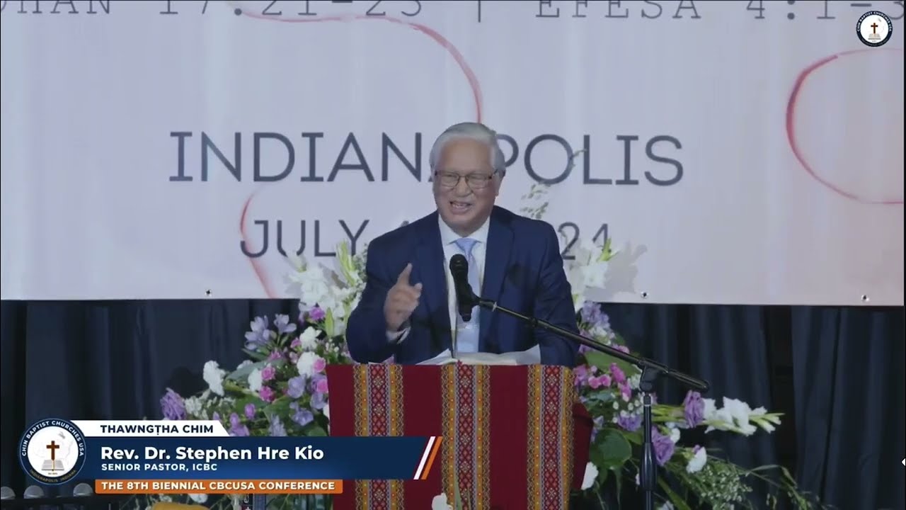 Rev. Dr. Stephen Hre Kio II Pumkhat Nan Sinak Hnga.