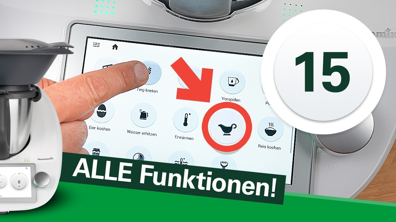 Das kann der Thermomix TM6: 15 Funktionen - Von Eier kochen bis Kartoffel schälen