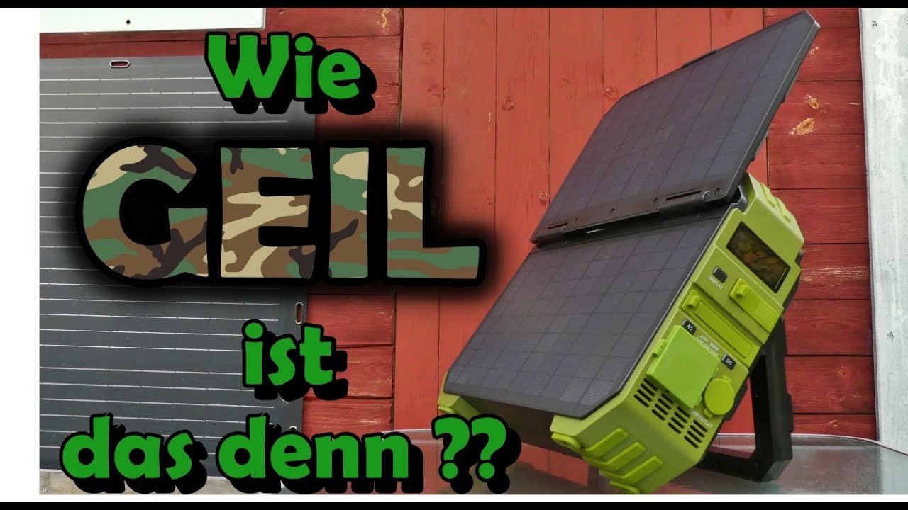 Powerstation mit eingebautem Solarmodul !  BROWEY Portable Power Station C600 #Browey