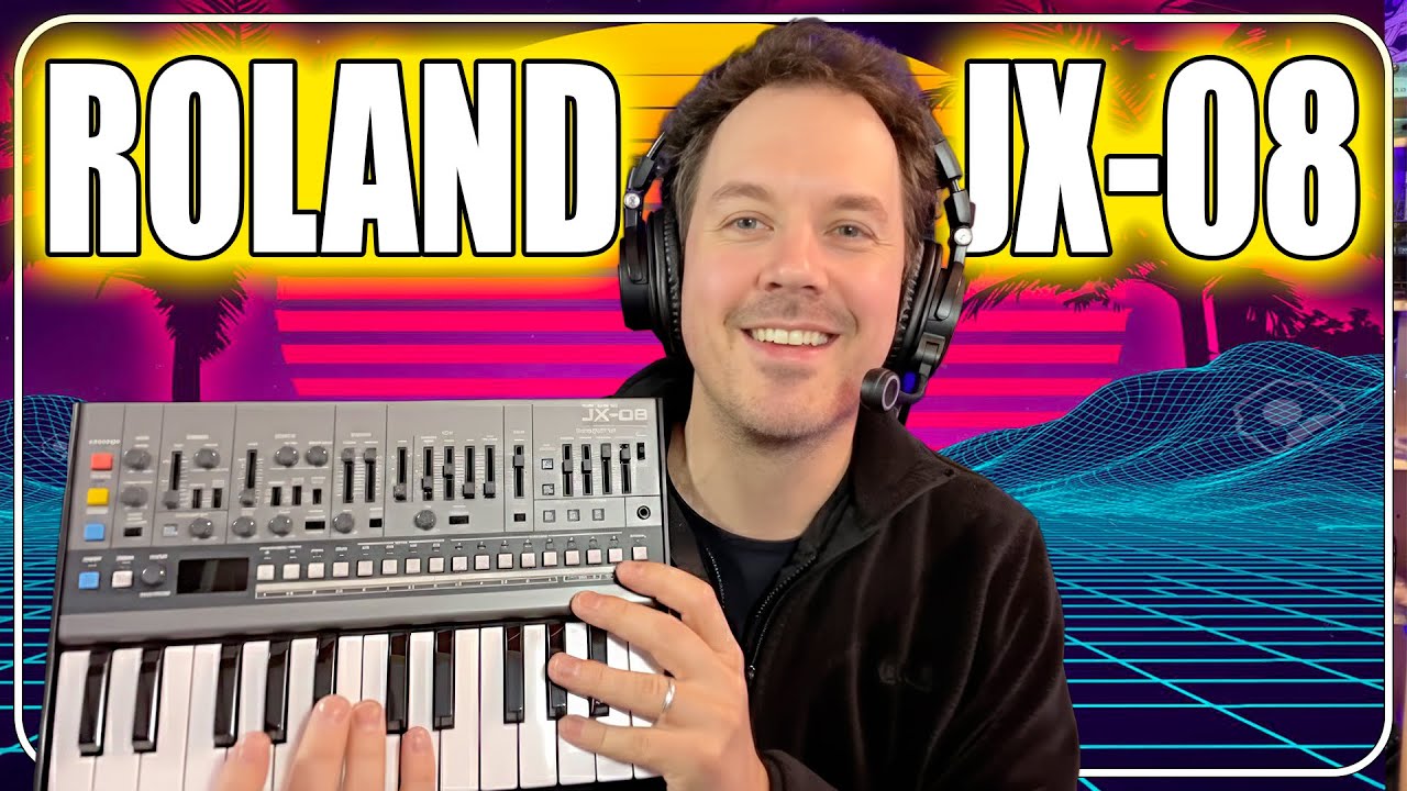Roland JX-08 и K25M - Распаковка, Сборка и Обзор