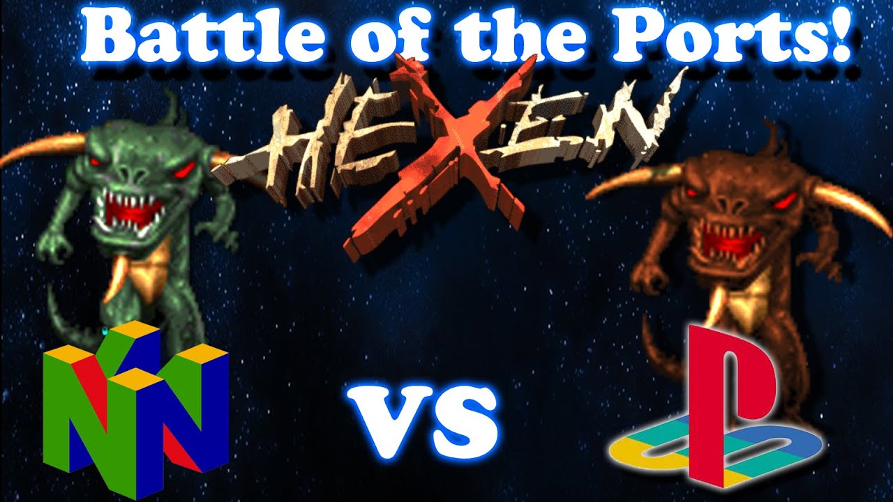 [Battle of the Ports] - HeXen: Beyond Heretic - Nintendo 64 vs Playstation