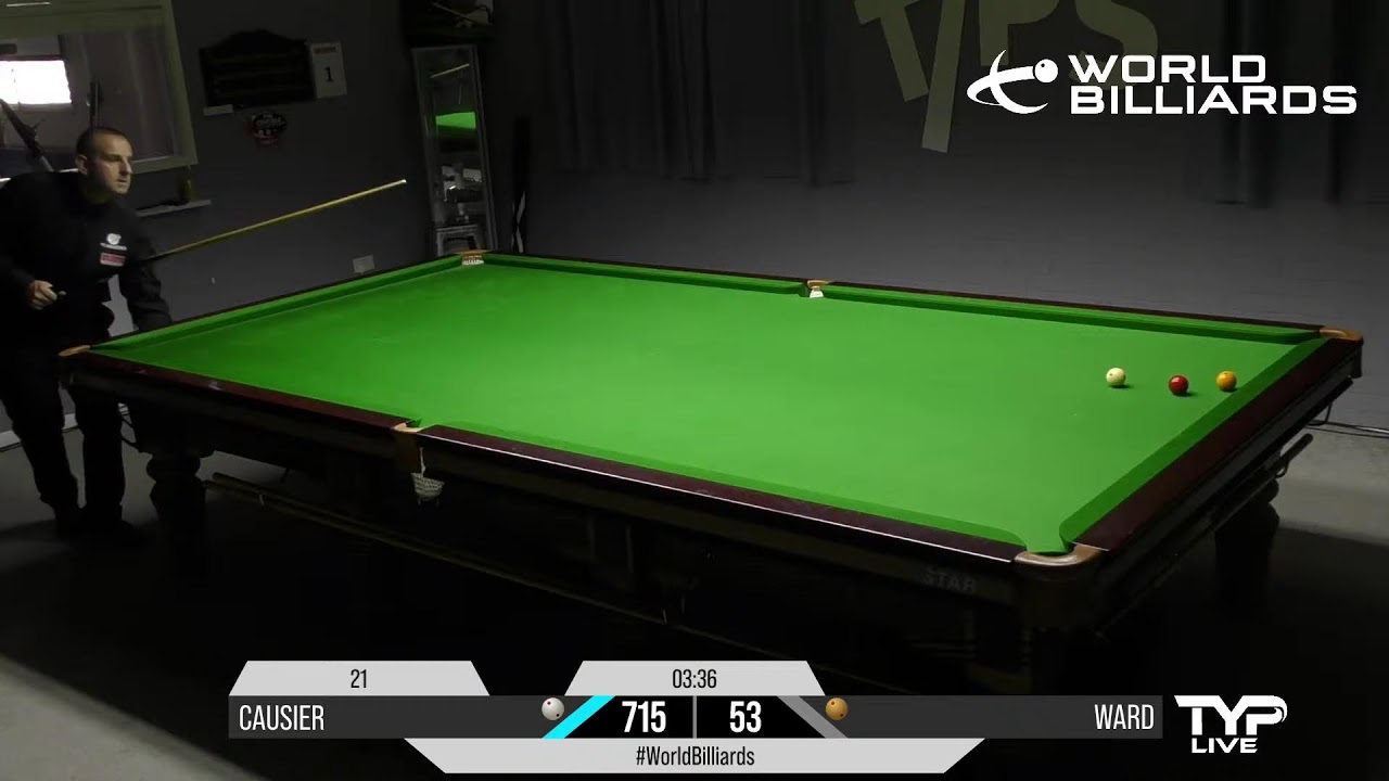David Causier vs Graham Ward | Last 16 | English Open 2021 | World Billiards