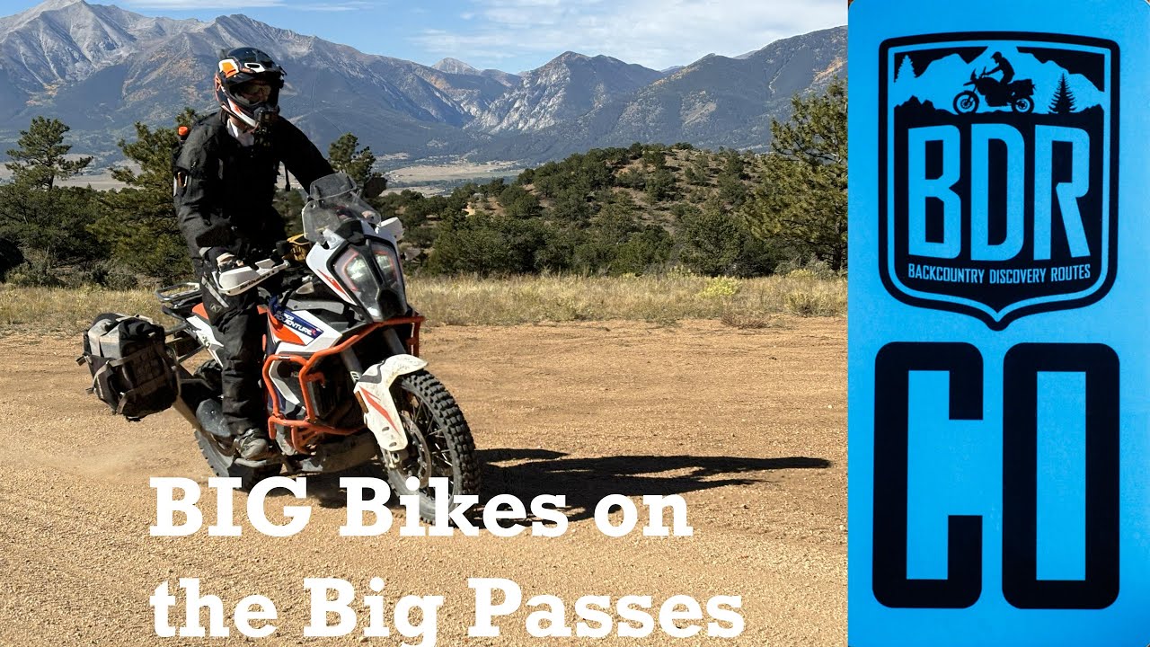 KTM 1290 and BMW GS riding the best of the COBDR the right way.  With Bill Dragoo