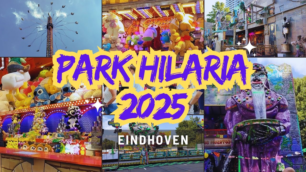 Exploring Park Hilaria 2025 – Eindhoven’s Biggest Summer Festival Full Walking Tour #Eindhoven