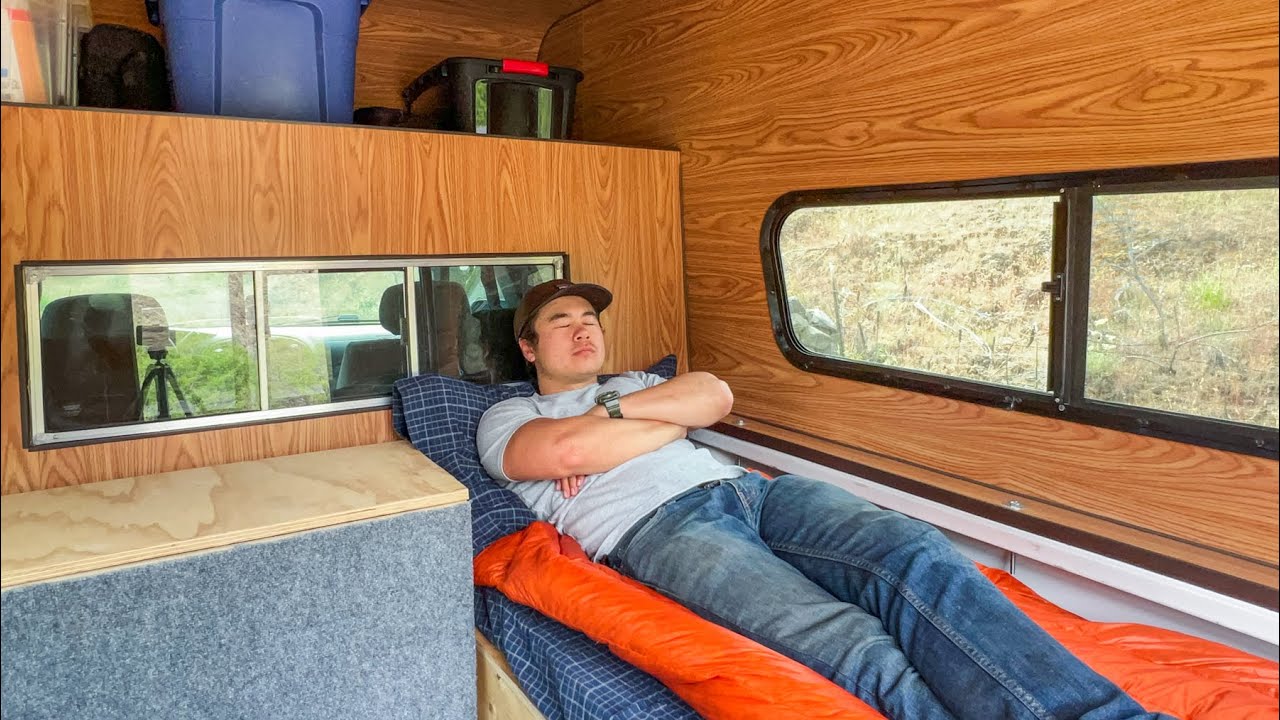 Solo Overnight in my New Truck Camper (On the Deschutes River)