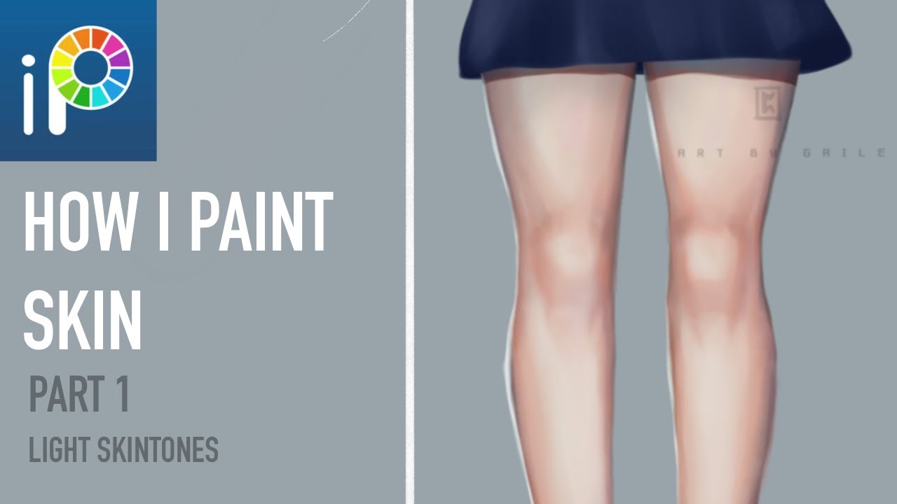 [ibispaint x] How I paint skin