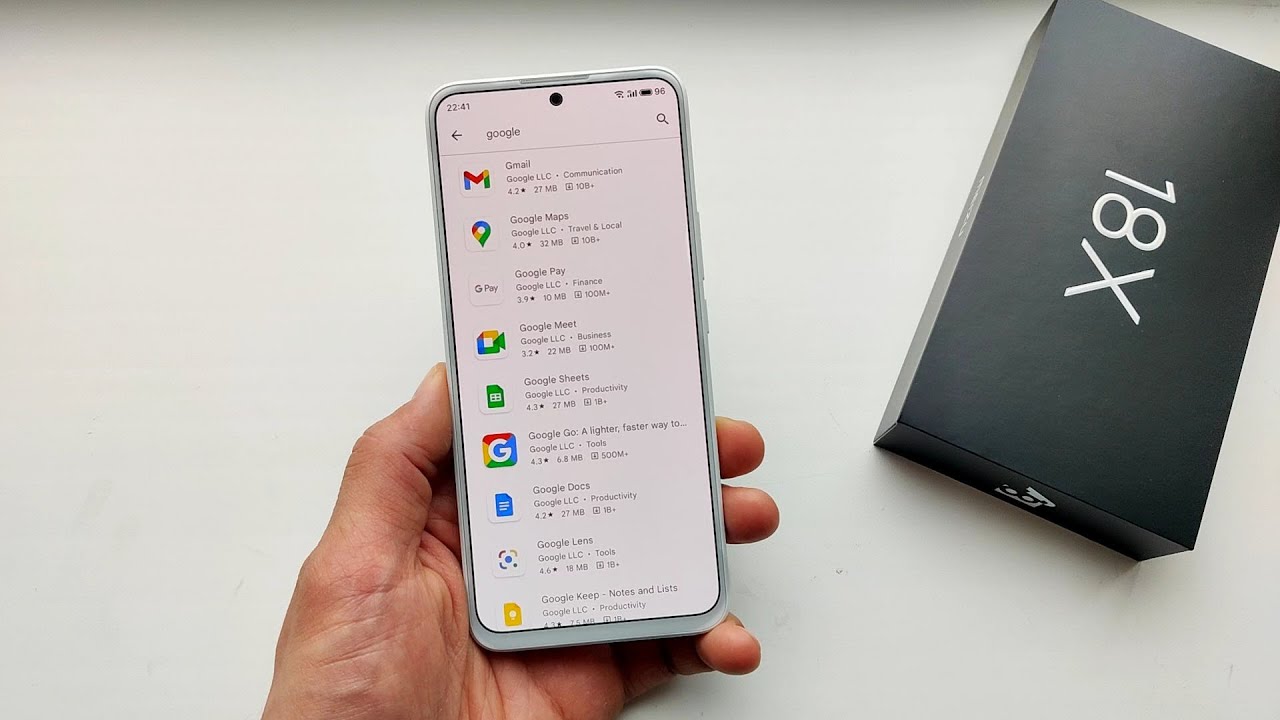 Установка на Meizu China - Google Play