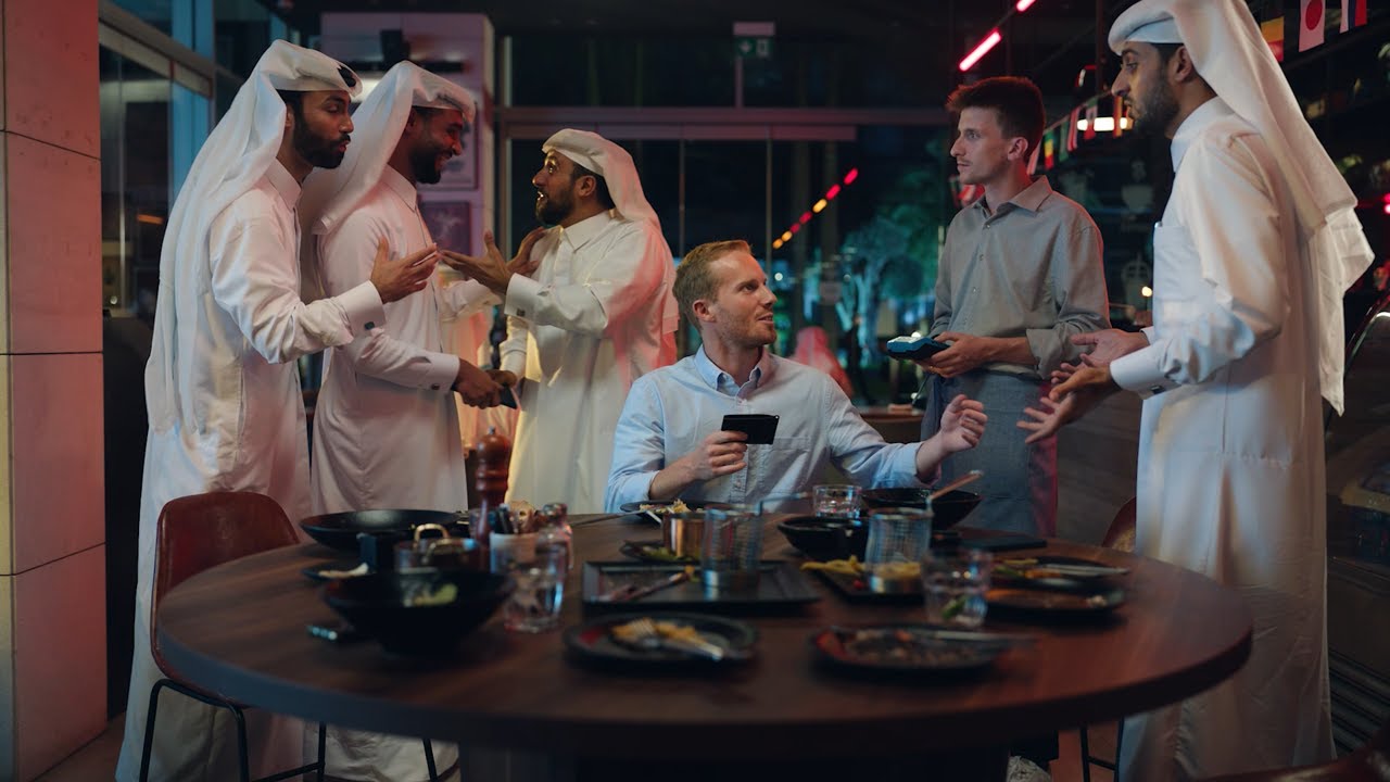 QIB - This is How We Do it in Qatar - Who Pays the Bill First