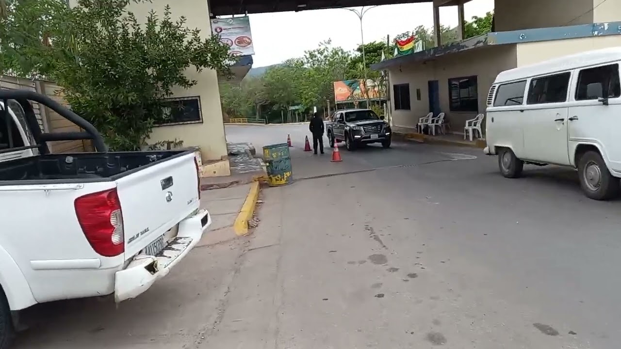 Camino a la frontera de Bolivia y Brasil