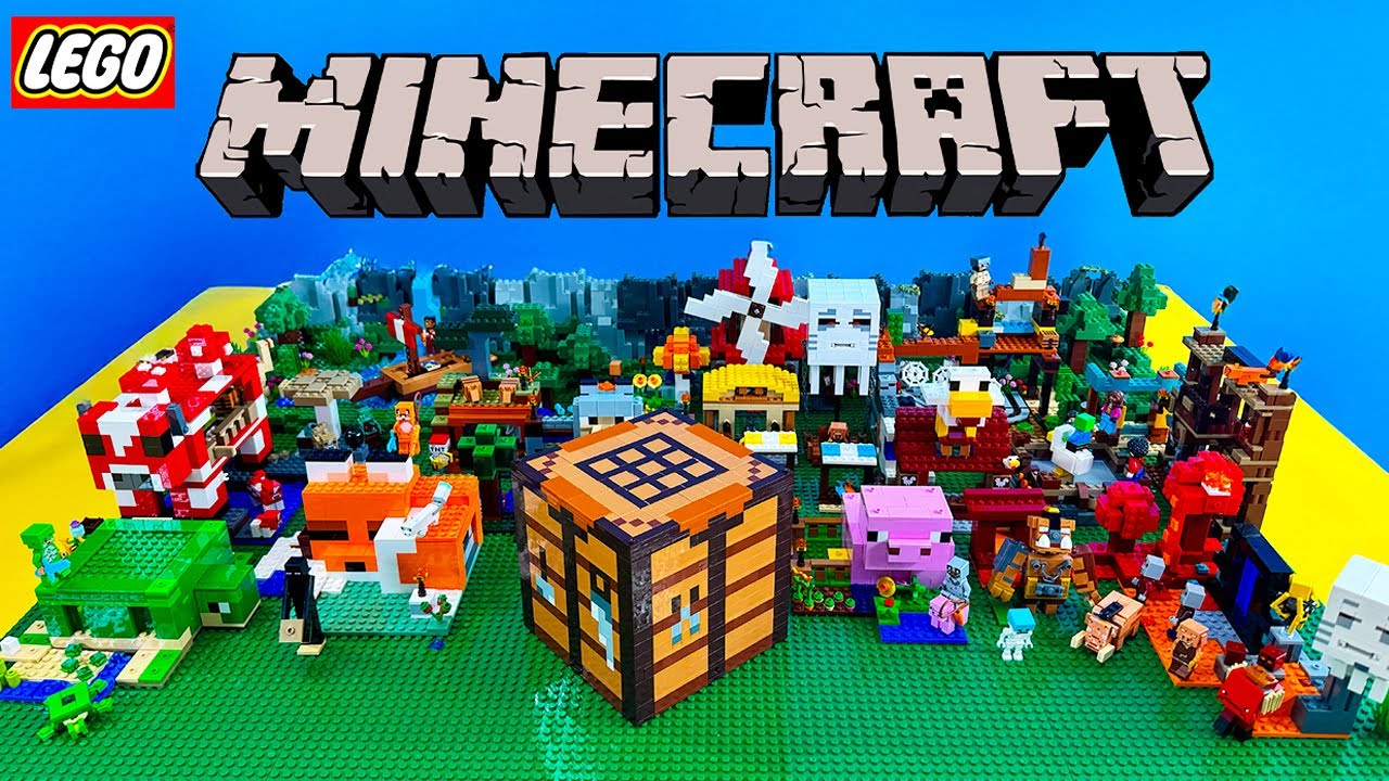 I Built EVERY LEGO Minecraft Set EVER Made&hellip;