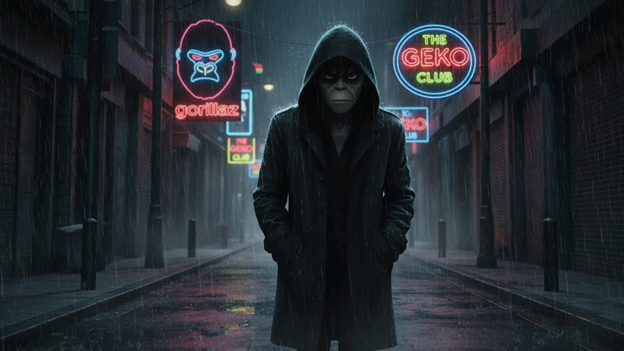 Urban Shadows – Gorillaz Inspired AI Trip-Hop Remix [2000s Electronic Pop Album]