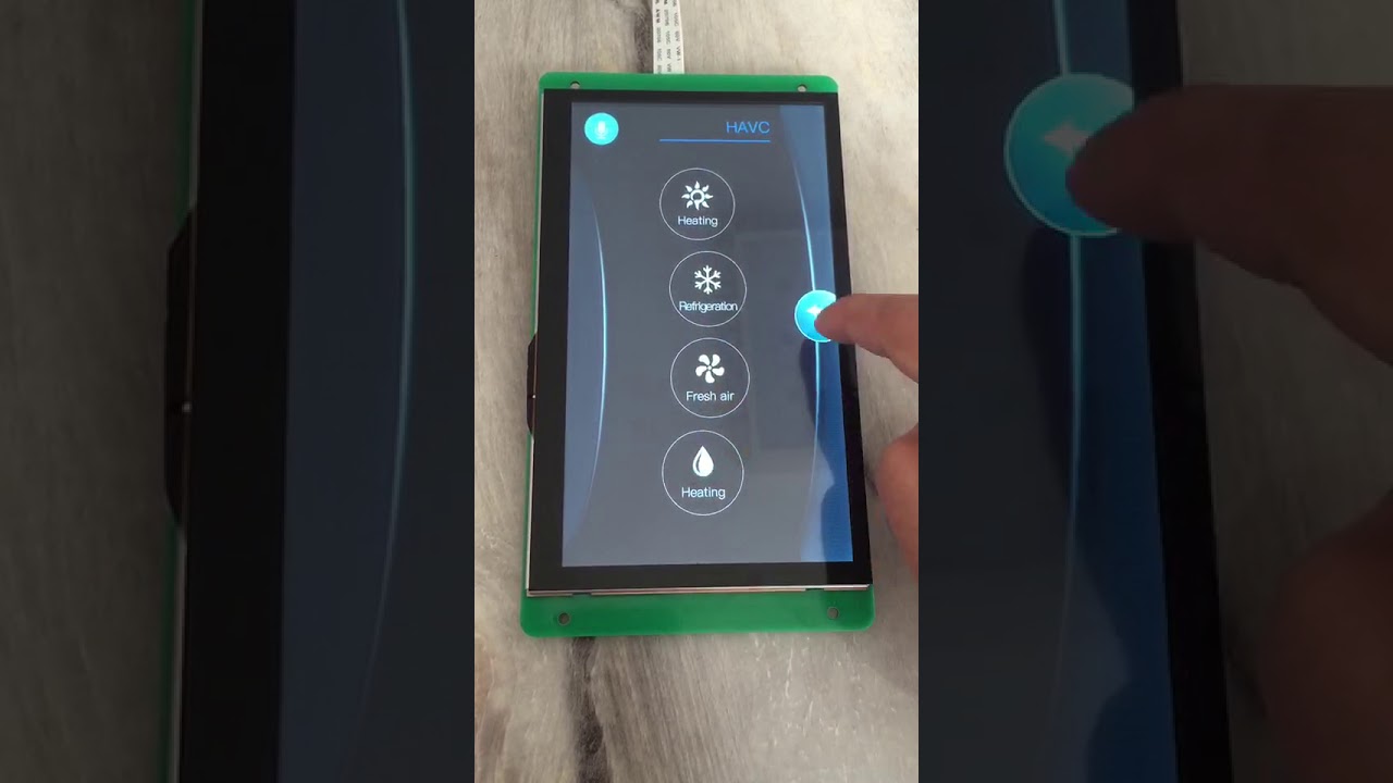 LCM products for smart home by DWIN