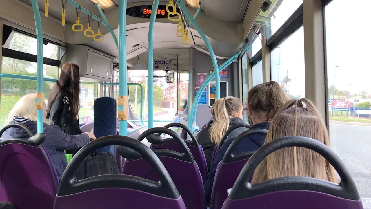 Tuneful ZF: DBNW Volvo B7RLE Wright Eclipse Urban MX55 FFU (66907)
