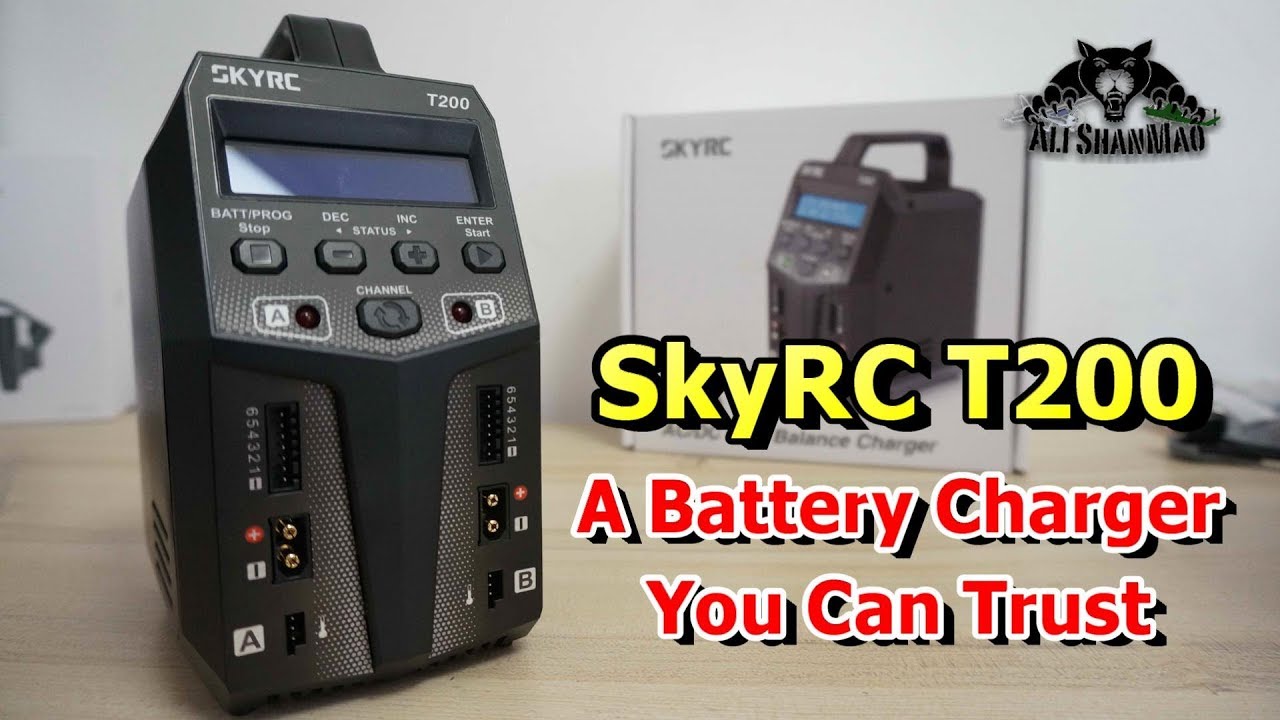 SkyRC T200 2 Channel Smart Balance Charger Battery Charger