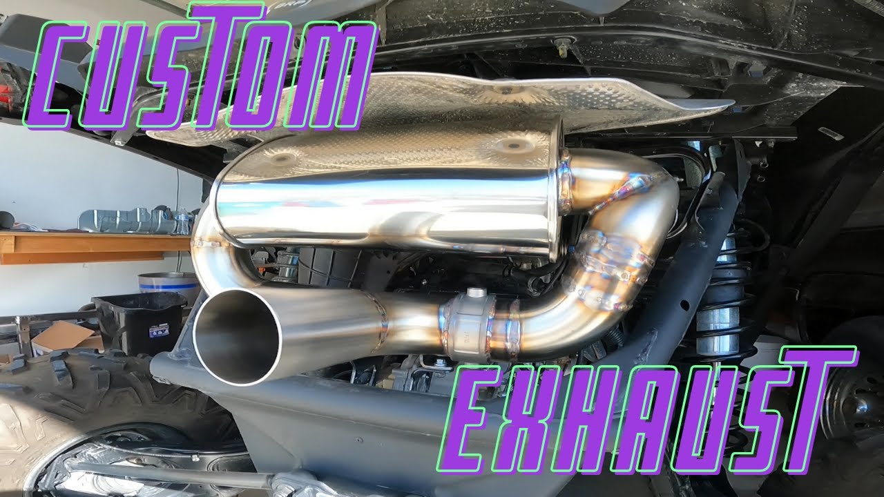 Can Am X3 Full Custom Exhaust Build
