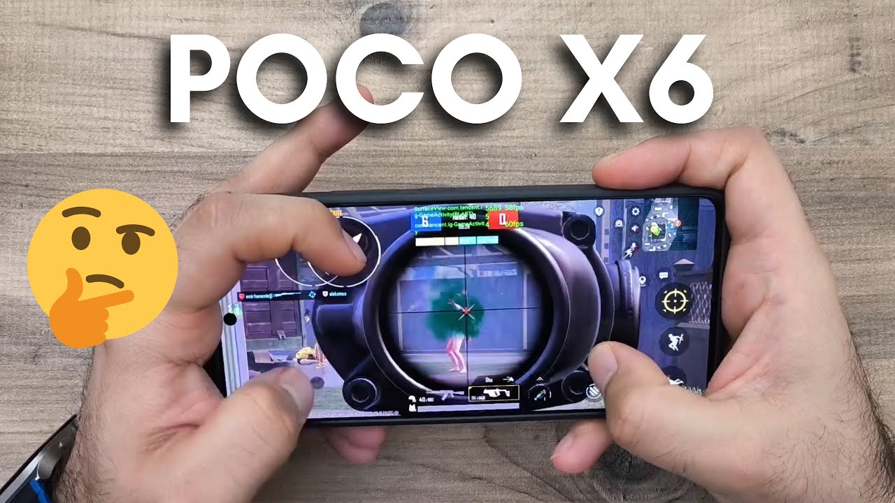 POCO X6 ile PUBG Mobile oynadım! / Oyun için alınır mı?