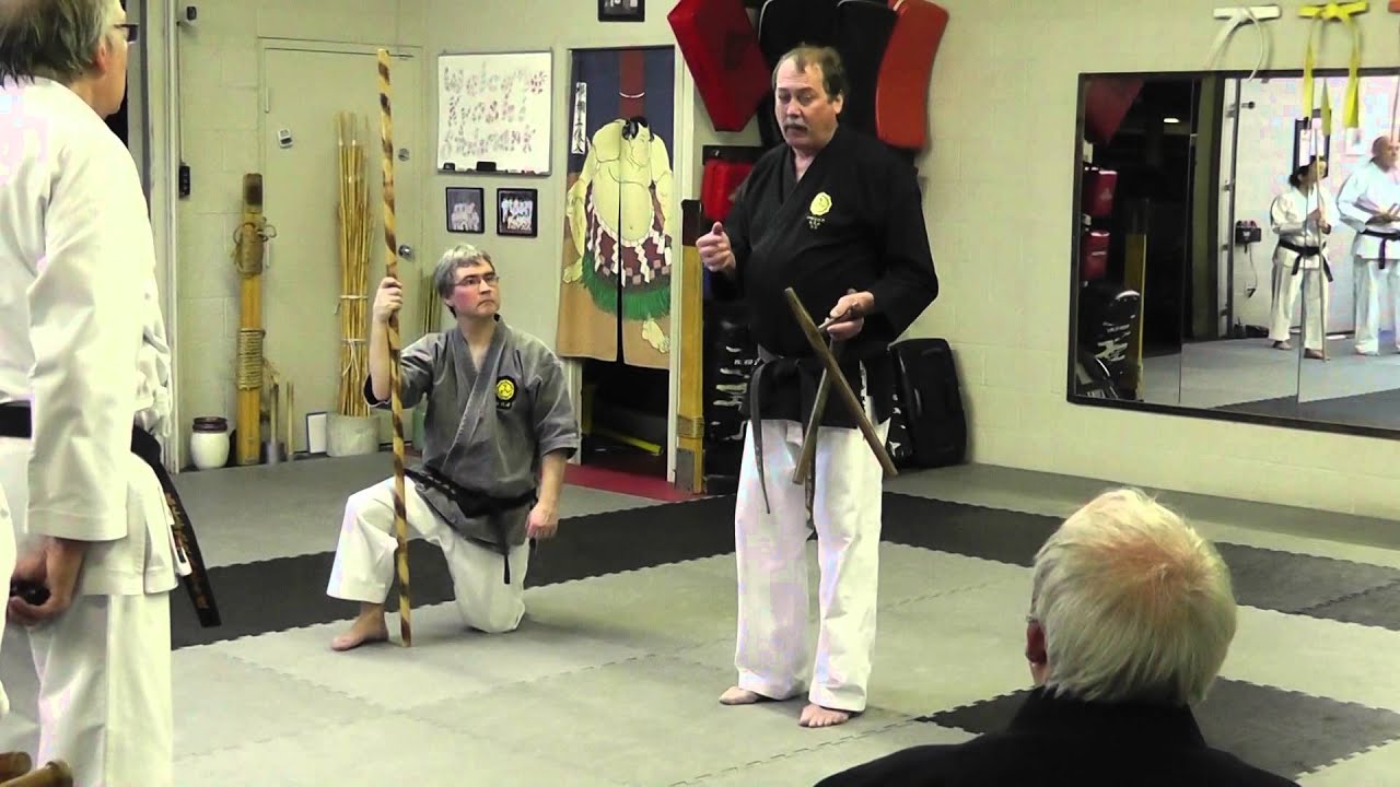 Kyoshi Neil Stolsmark on his Kobudo Lineage