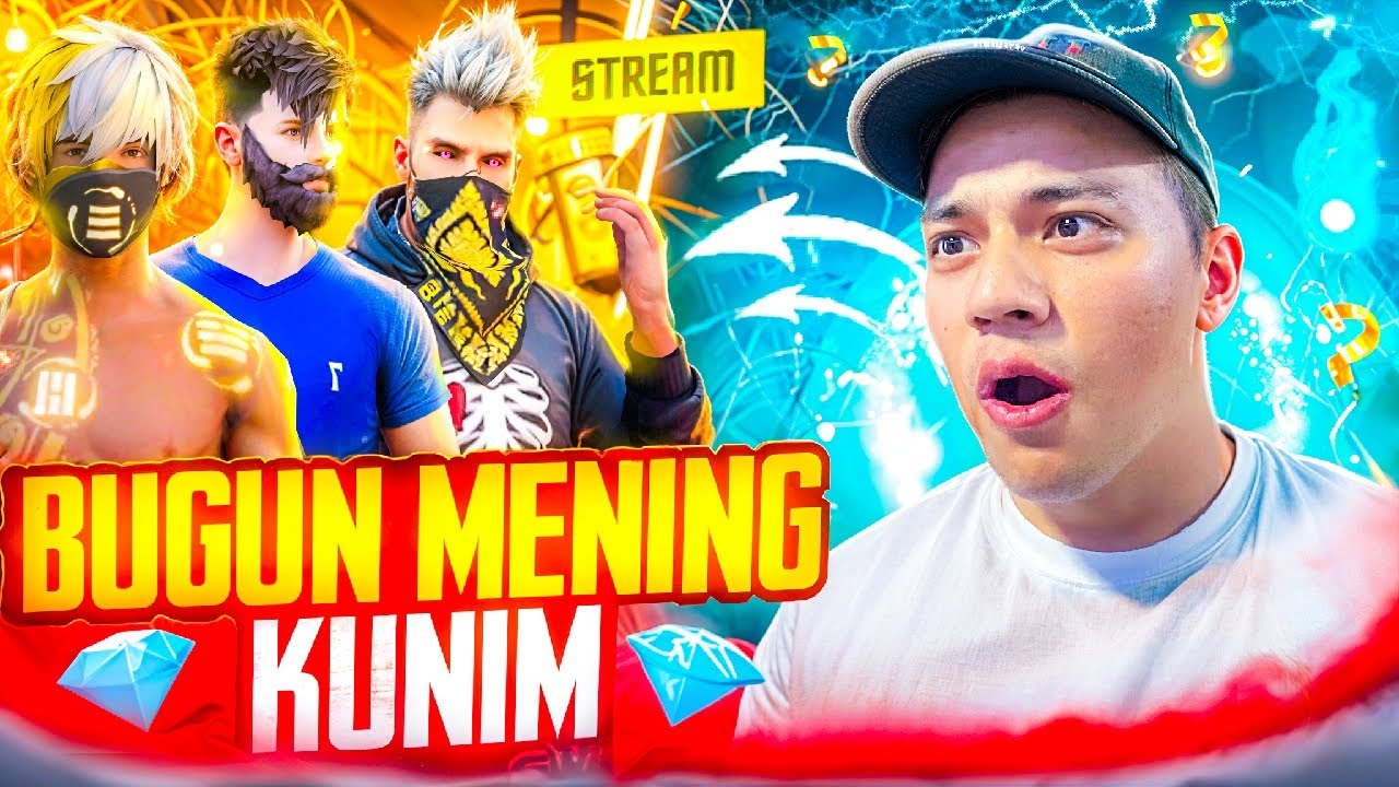 STRIM BOSHLANDI GOOOOOOOO/ FREE FIRE UZBEKISTAN 