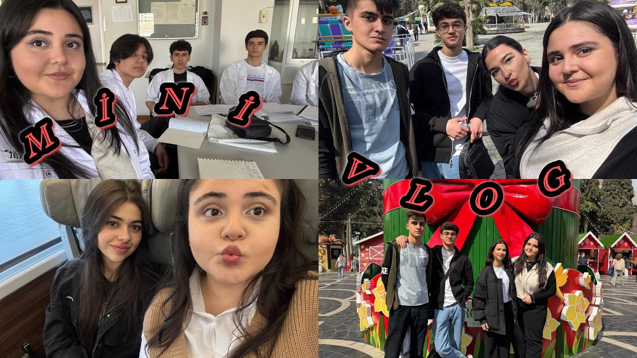 MİNİ VLOG!❤️ADNSU-da NOVRUZ BAYRAMI!🎊🎷