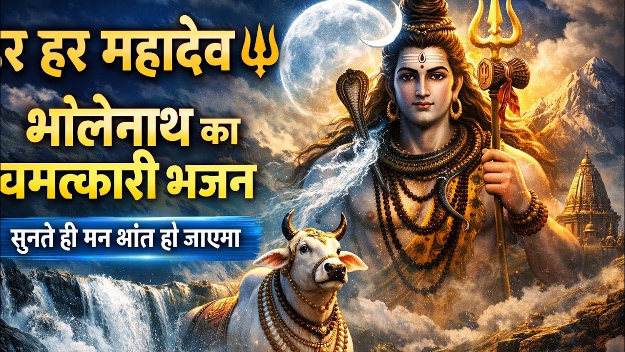 Latest soulful evening Shiv Bhajan 2026/ hindi devotional peaceful shiv Bhajan ❤️❤️
