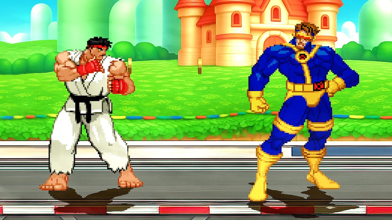 Ryu Ex Vs. Cyclops - True Fighter