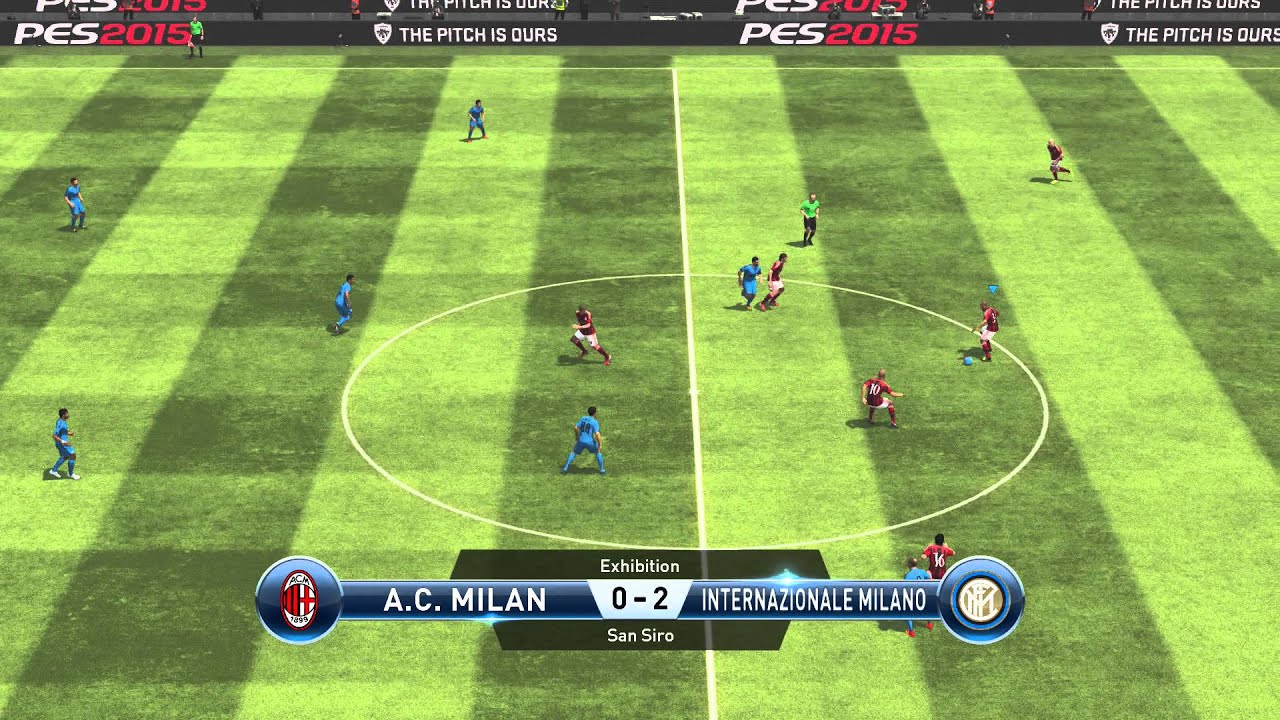 PES 2015 - AC Milan vs. Inter Milan (PS4)