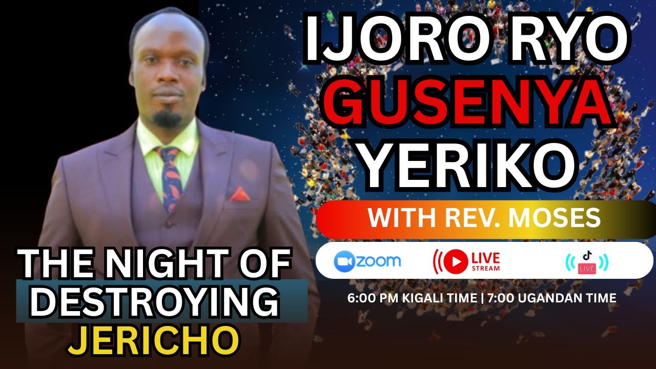 EVENING OF DERIVELENCE  WITH REV MOSES// IJORO RYO GUTABARWA NO GUKIRA