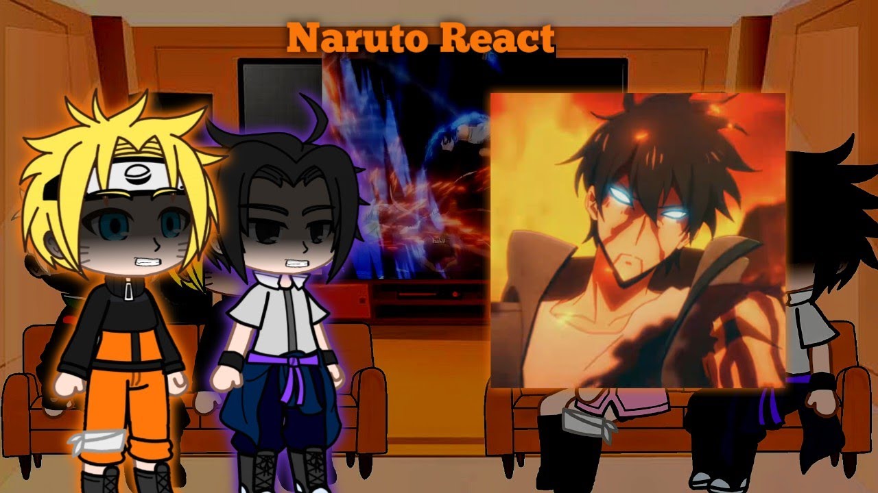 Naruto React To Sung Jinwoo II Solo Leveling II Gacha React