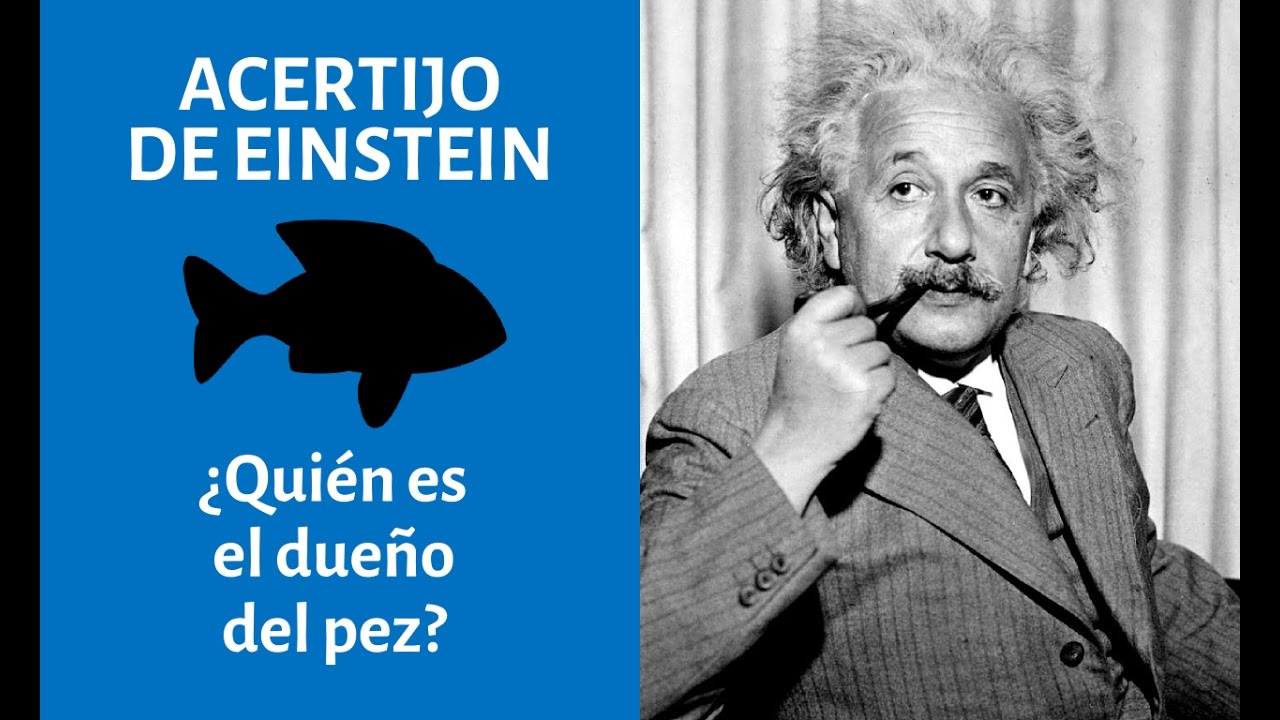 Acertijo de Einstein RESPUESTA - ¿Quién es el dueño del pez?