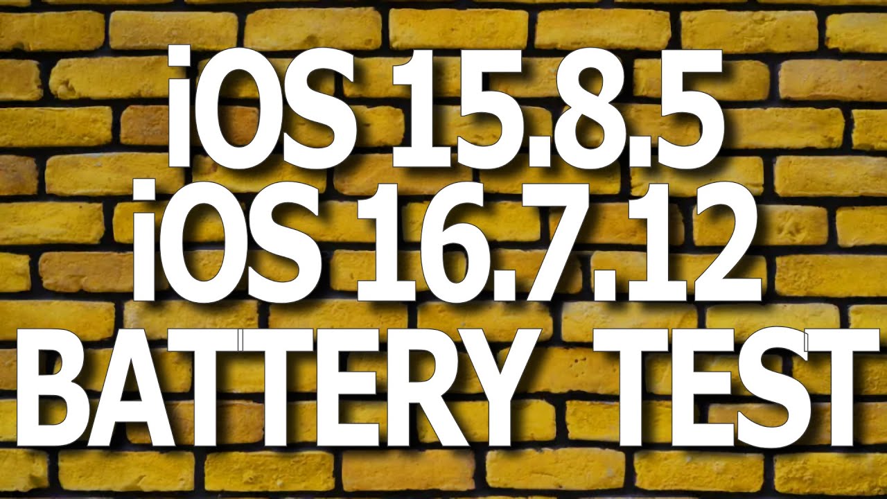 Тест времени работы аккумулятора / разряда аккумулятора / производительности аккумулятора для iOS...